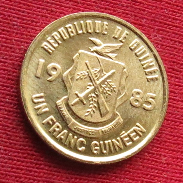  Guinea 1 franc 1985   