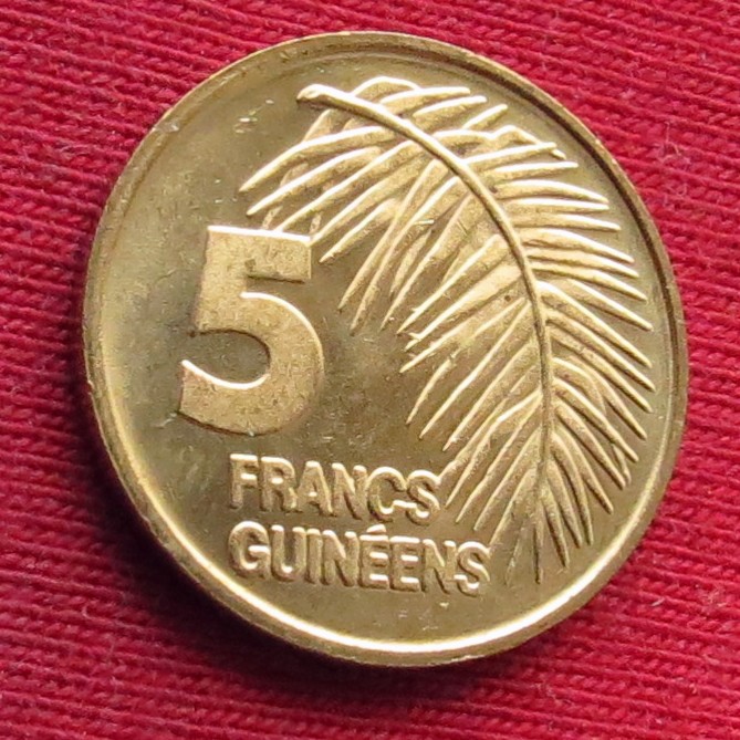 Guinea 5 francs 1985