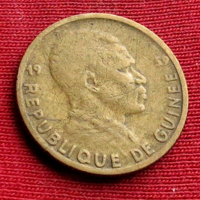  Guinea 5 francs 1959 #2   