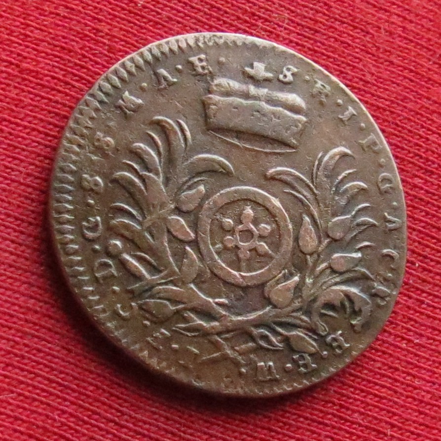  Germany Erfurt 3 pfennig 1760   