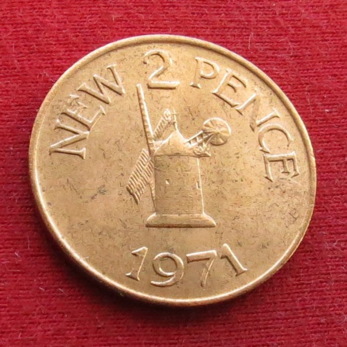 Guernsey 2 pence 1971