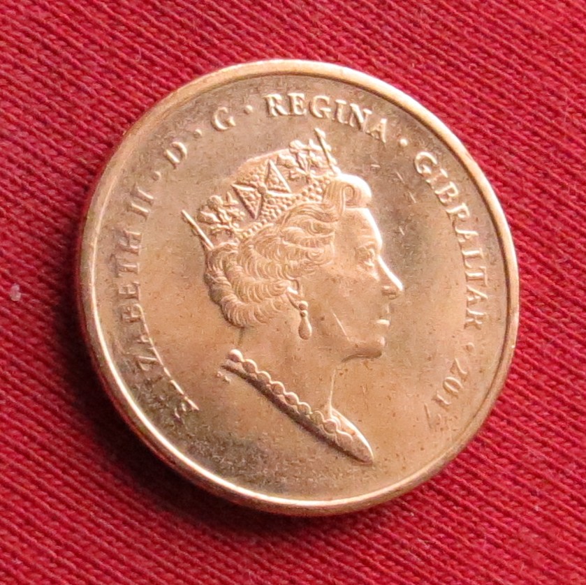  Gibraltar 1 penny 2017   