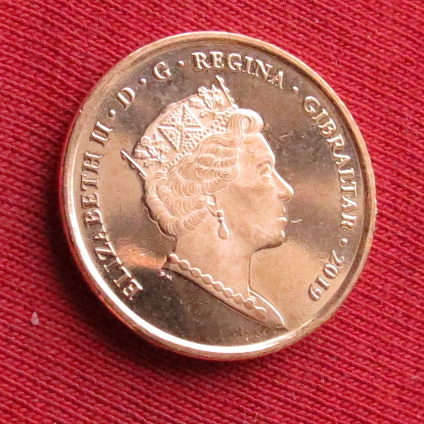  Gibraltar 1 penny 2019   