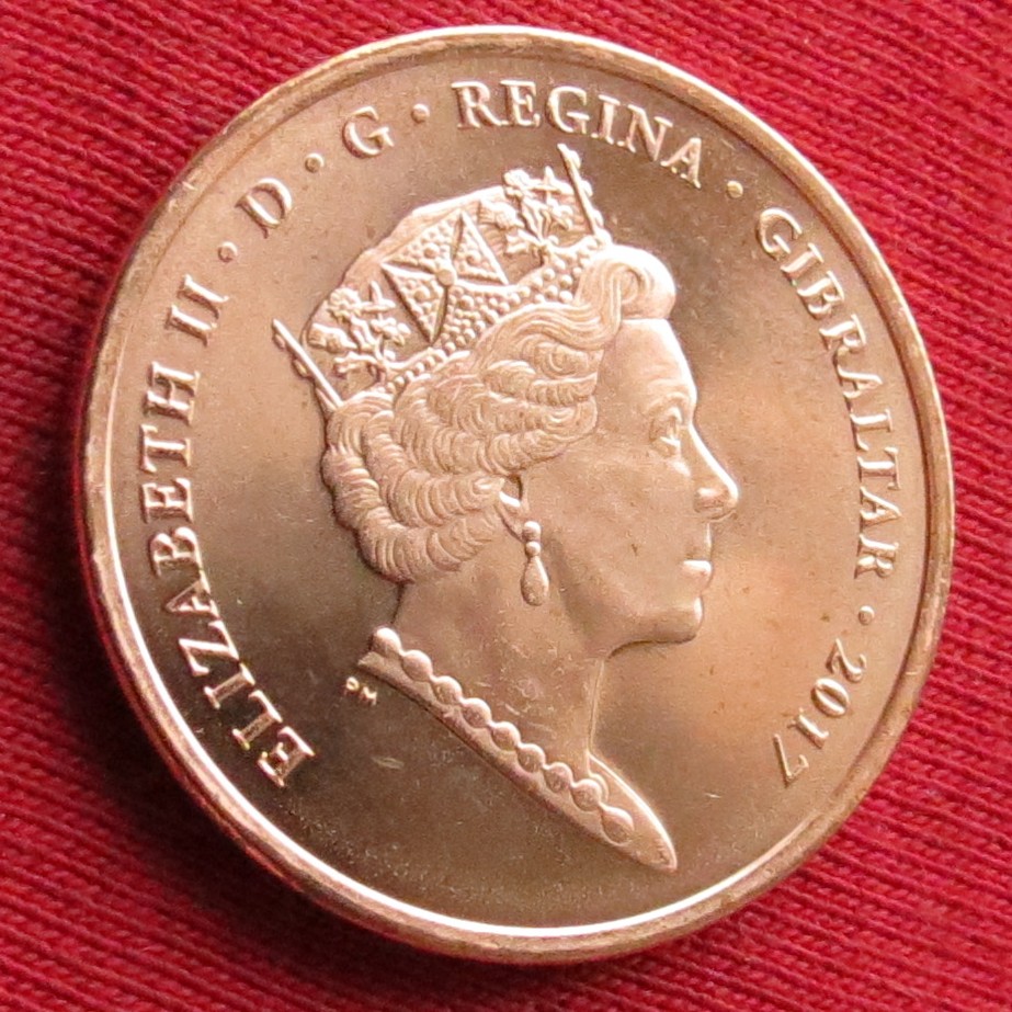  Gibraltar 2 Pence 2017   