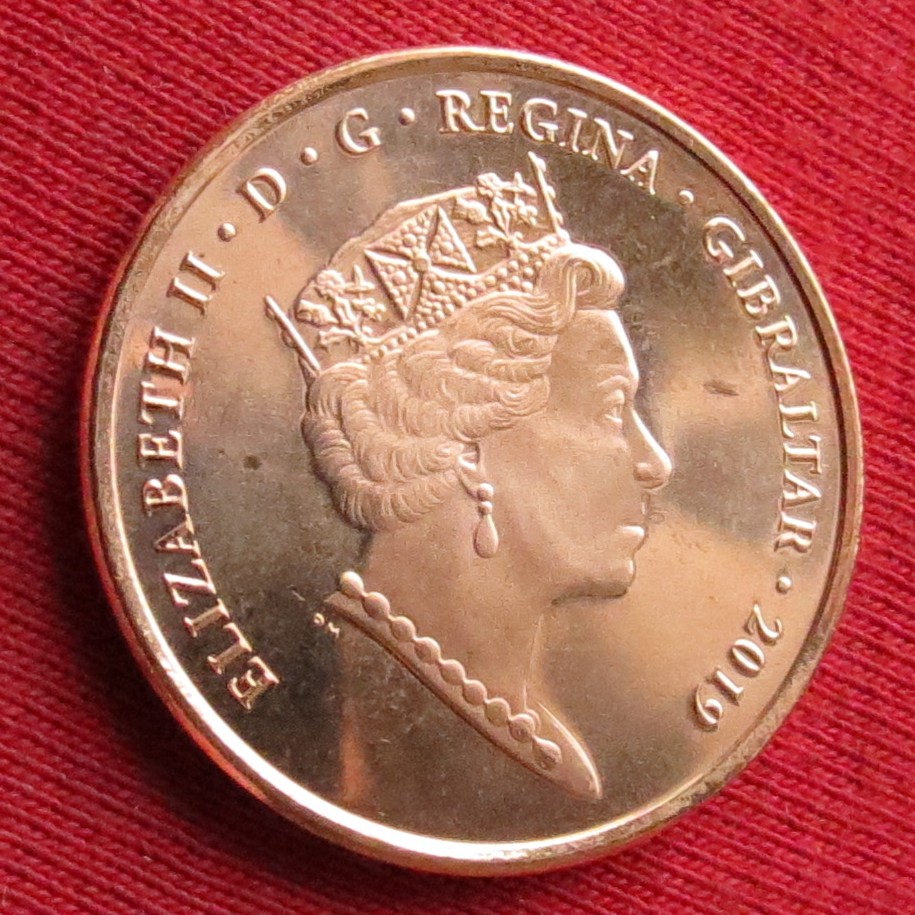  Gibraltar 2 Pence 2019   