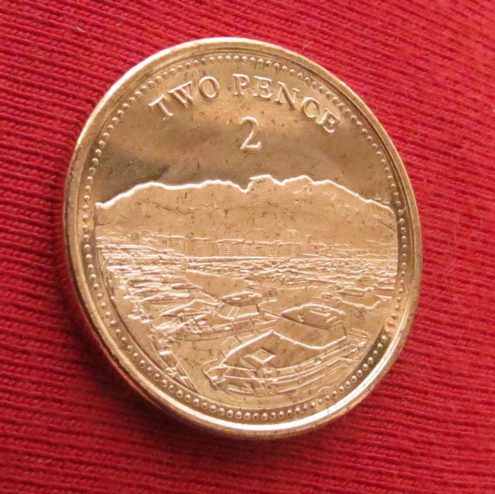 Gibraltar 2 Pence 2020