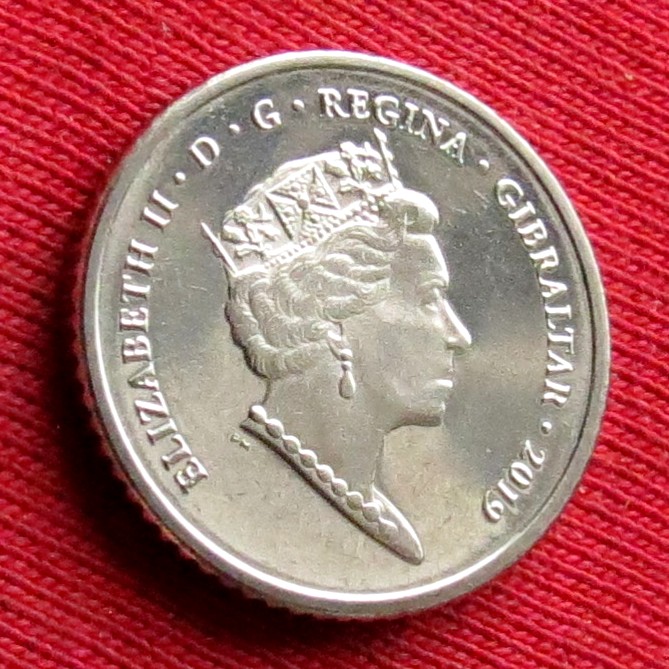  Gibraltar 5 Pence 2019   