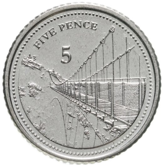  Gibraltar 5 Pence 2020   