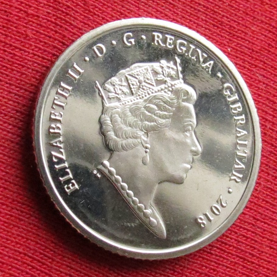  Gibraltar 10 Pence 2018   