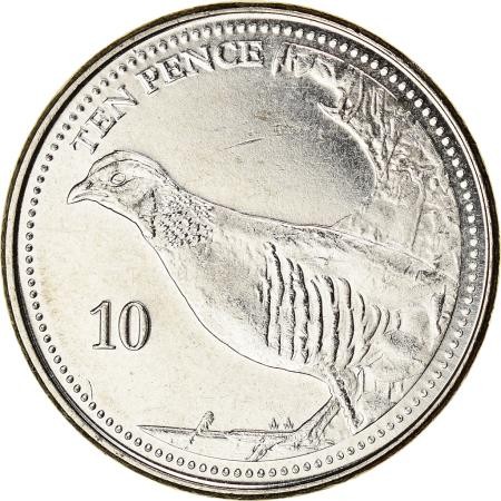 Gibraltar 10 Pence 2020