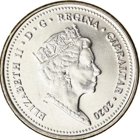  Gibraltar 10 Pence 2020   