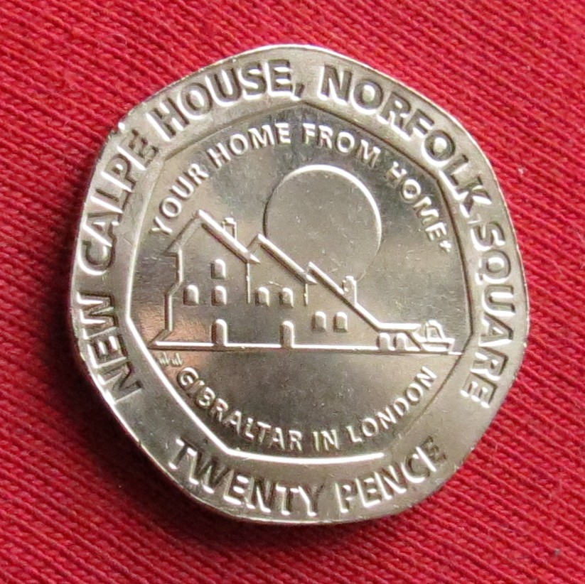 Gibraltar 20 Pence 2018
