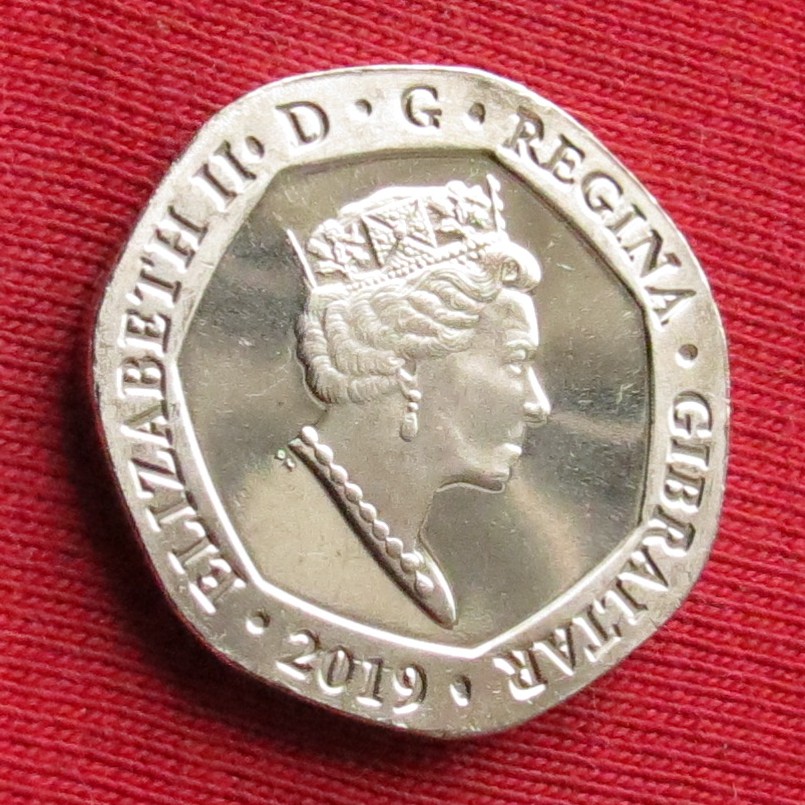  Gibraltar 20 Pence 2019   
