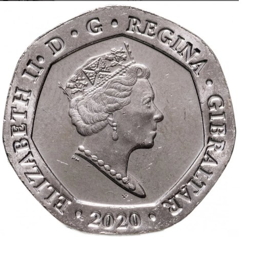  Gibraltar 20 Pence 2020   