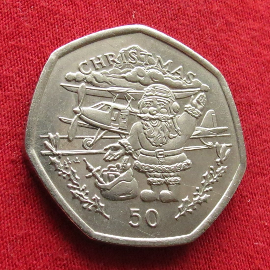 Gibraltar 50 Pence 1996 Christmas