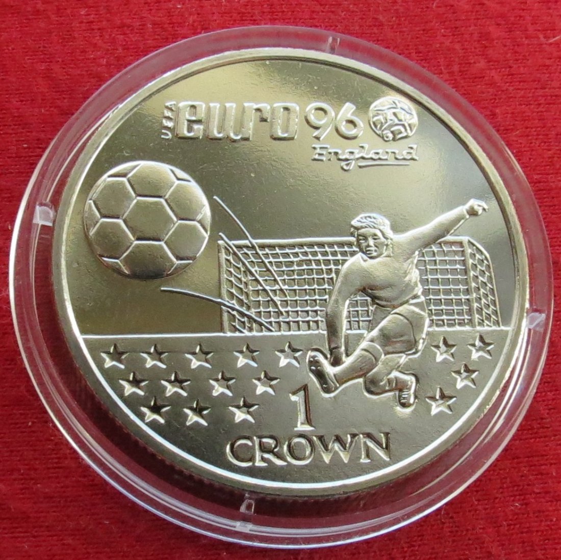  Gibraltar 1 crown 1996 football   
