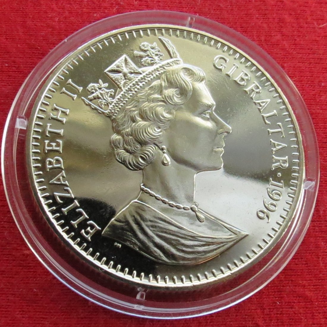  Gibraltar 1 crown 1996 football   