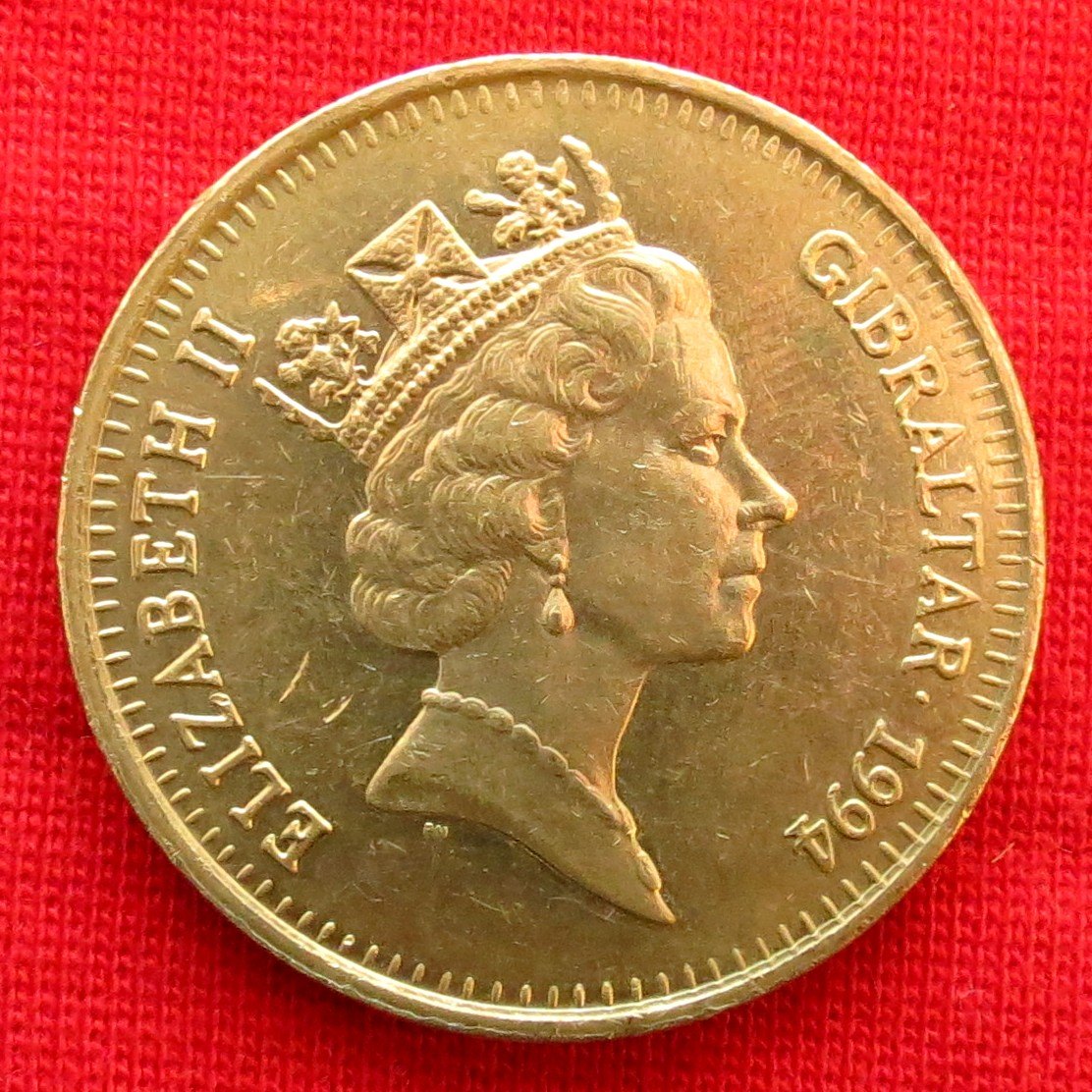  Gibraltar 5 pound 1994 D-Day   