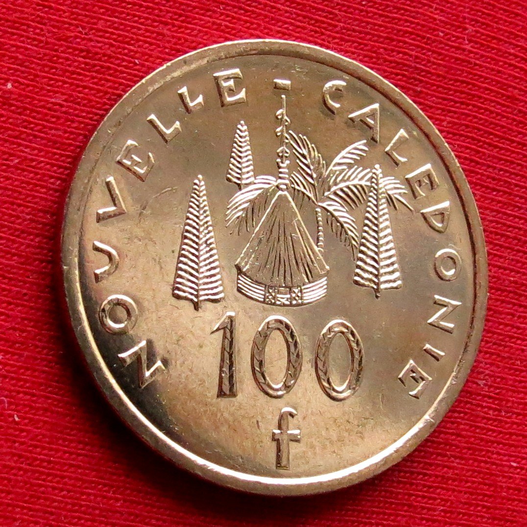 New Caledonia 100 francs 2004