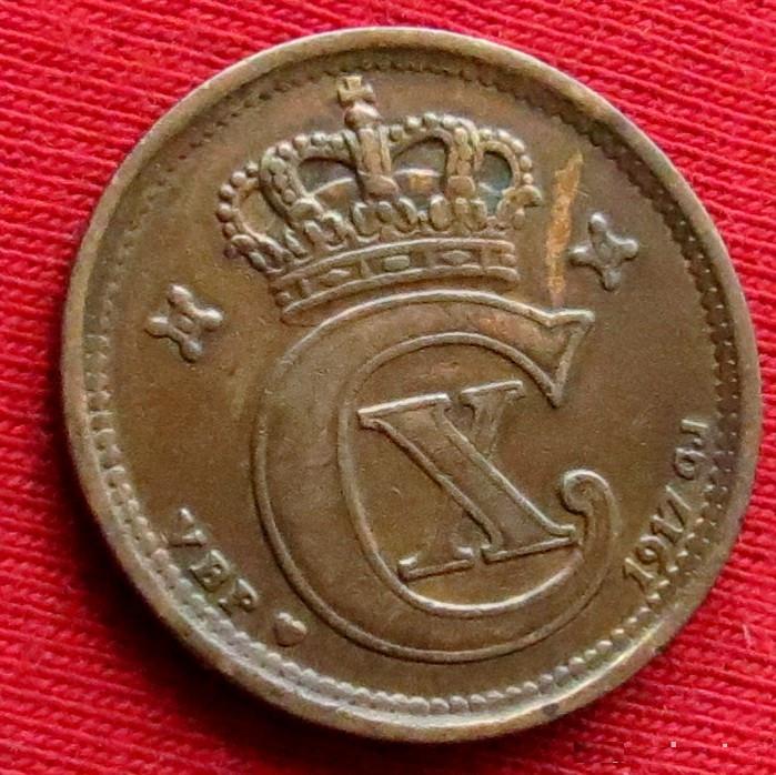  Denmark 2 ore 1917   
