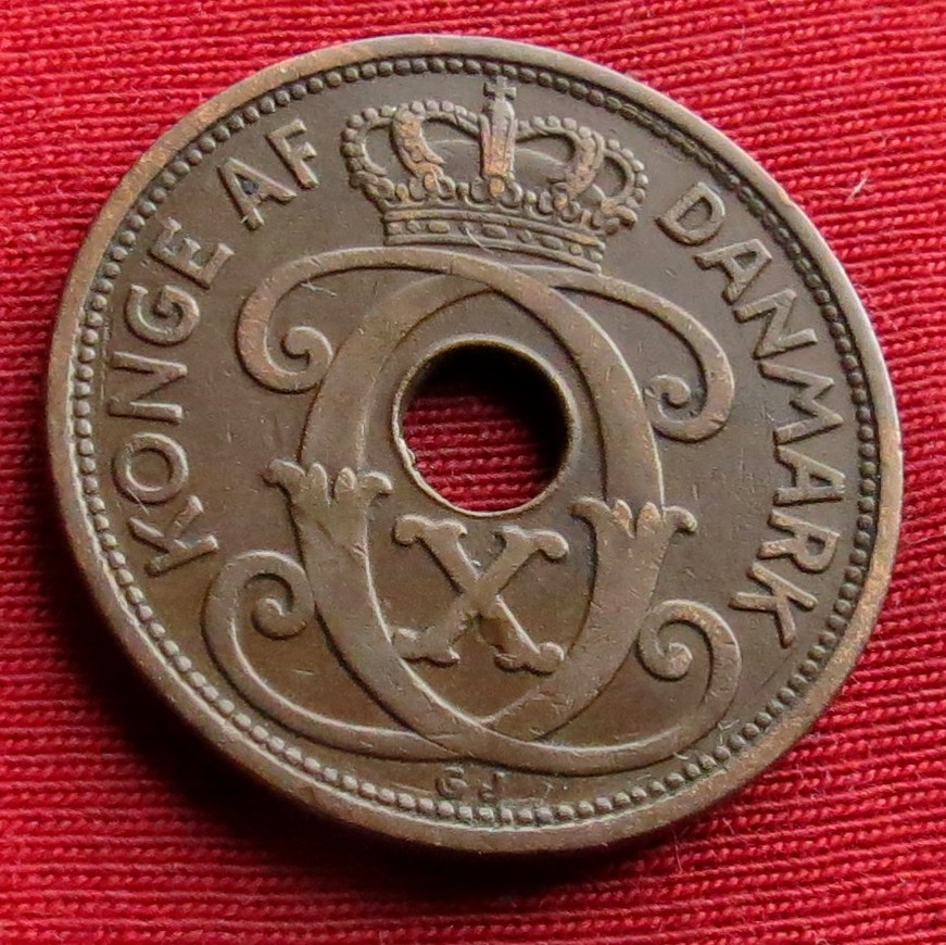  Denmark 5 ore 1928   