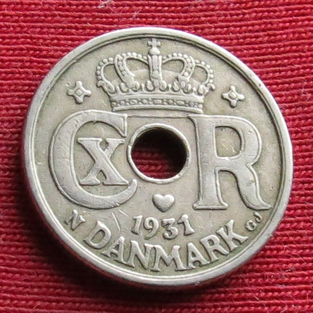 Denmark 10 ore 1931