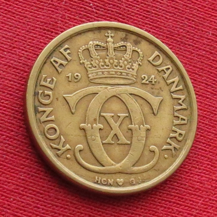  Denmark 1/2 krone 1924   