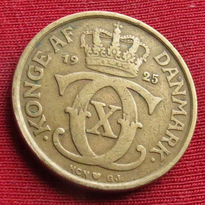  Denmark 1 krone 1925   