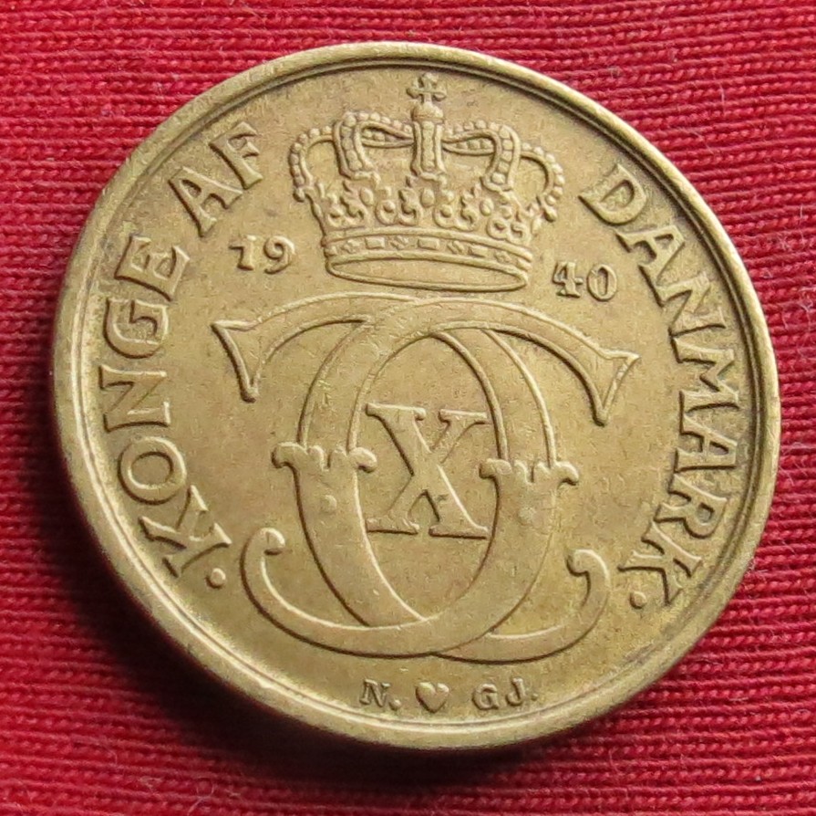  Denmark 1 krone 1940   