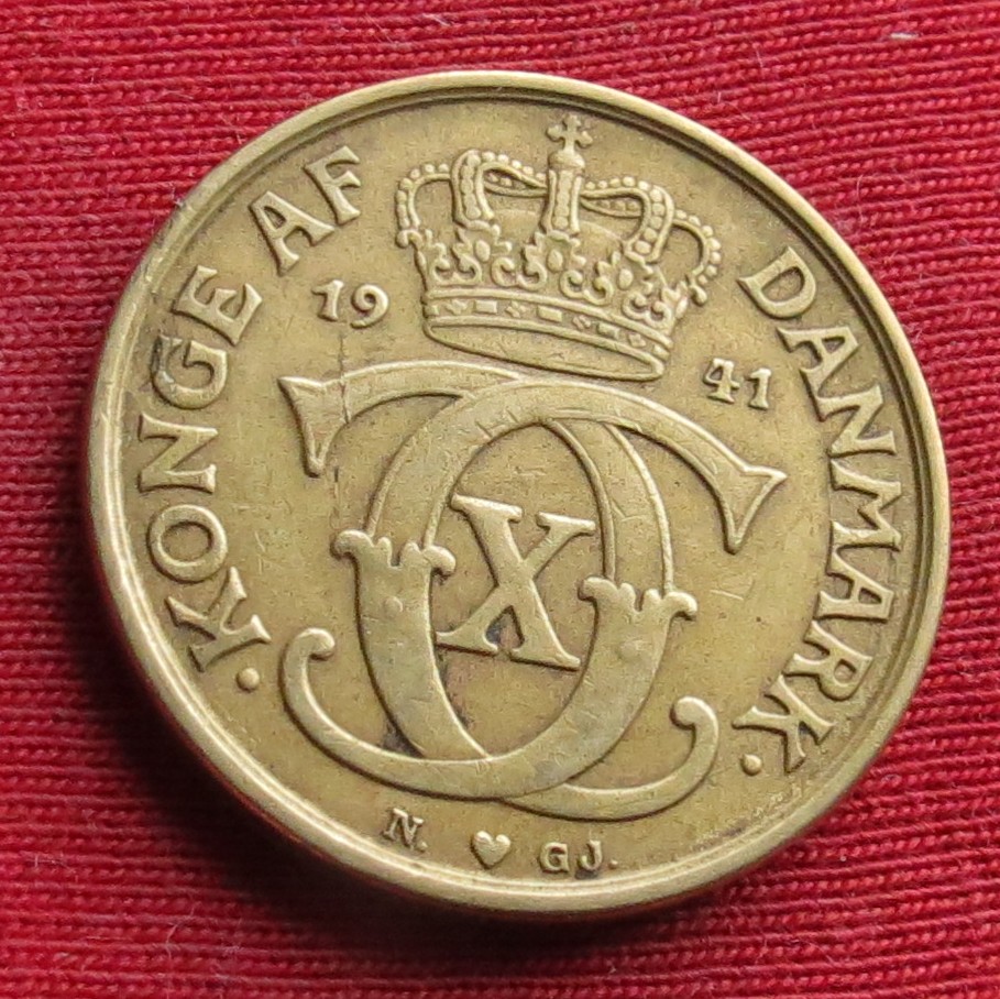  Denmark 1 krone 1941   