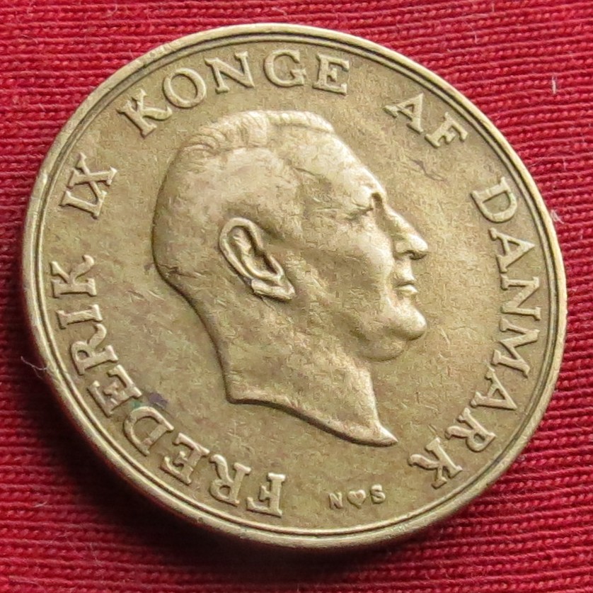  Denmark 1 krone 1952   