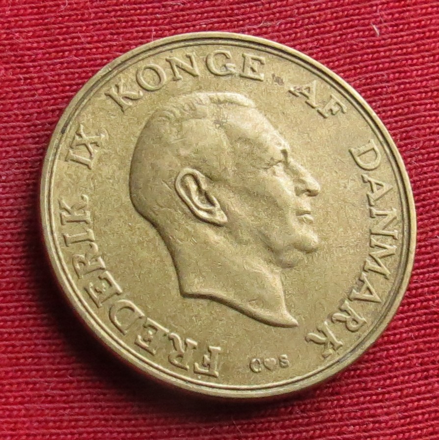  Denmark 1 krone 1958   