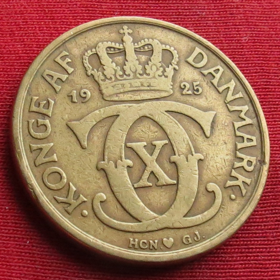  Denmark 2 kroner 1925 #2   