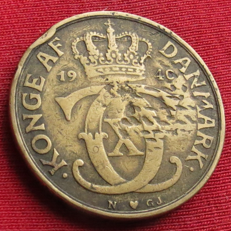  Denmark 2 kroner 1940   