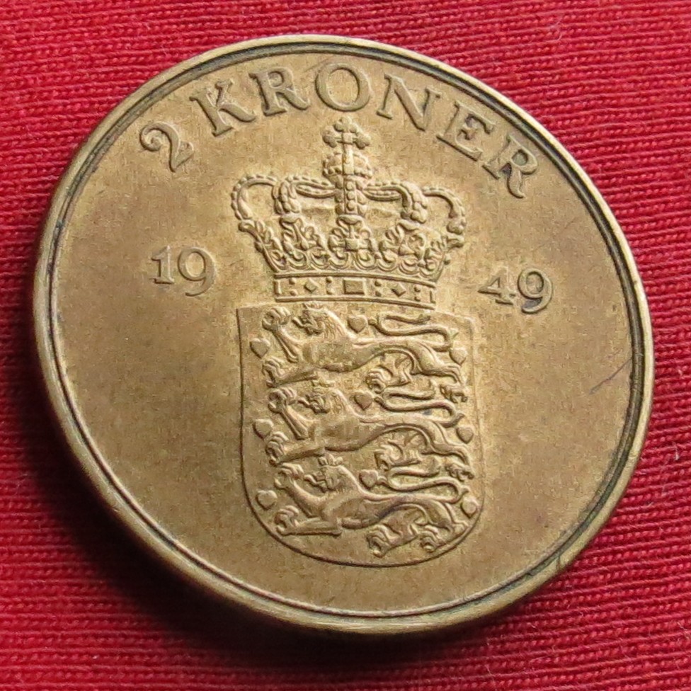 Denmark 2 kroner 1949