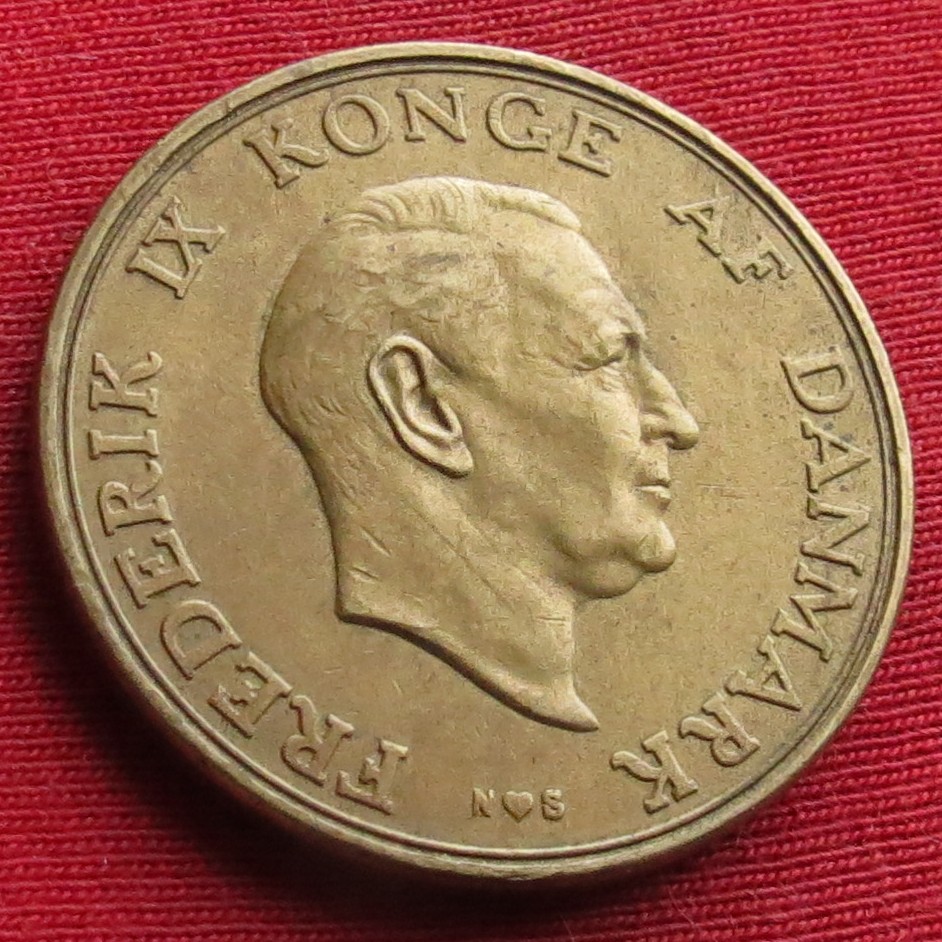  Denmark 2 kroner 1954   