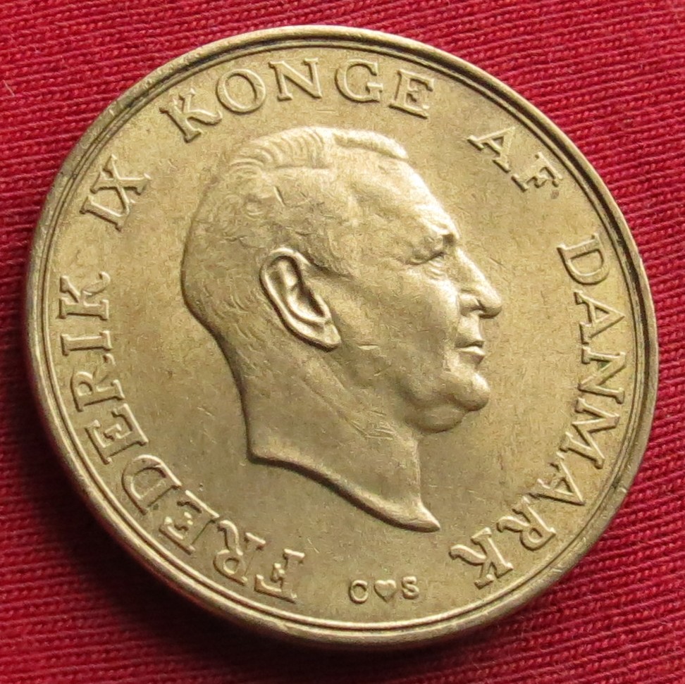  Denmark 2 kroner 1957   