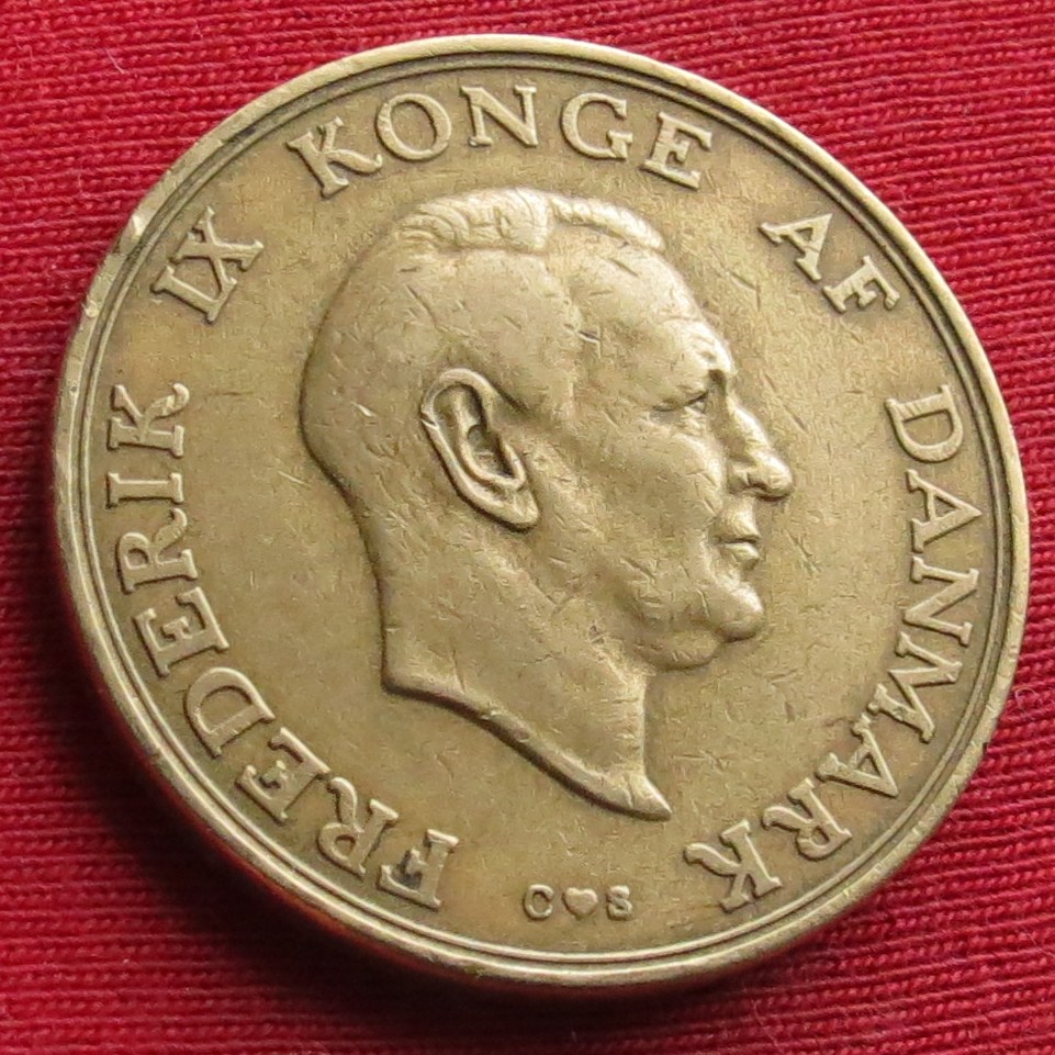  Denmark 2 kroner 1958   
