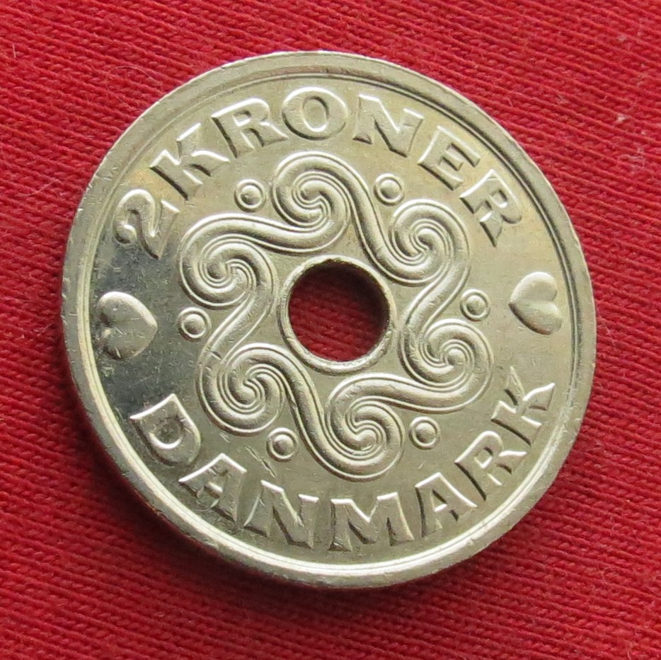 Denmark 2 kroner 1998