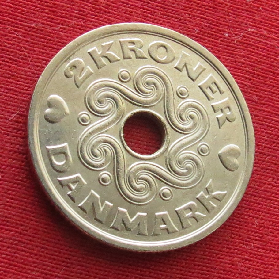  Denmark 2 kroner 2004   