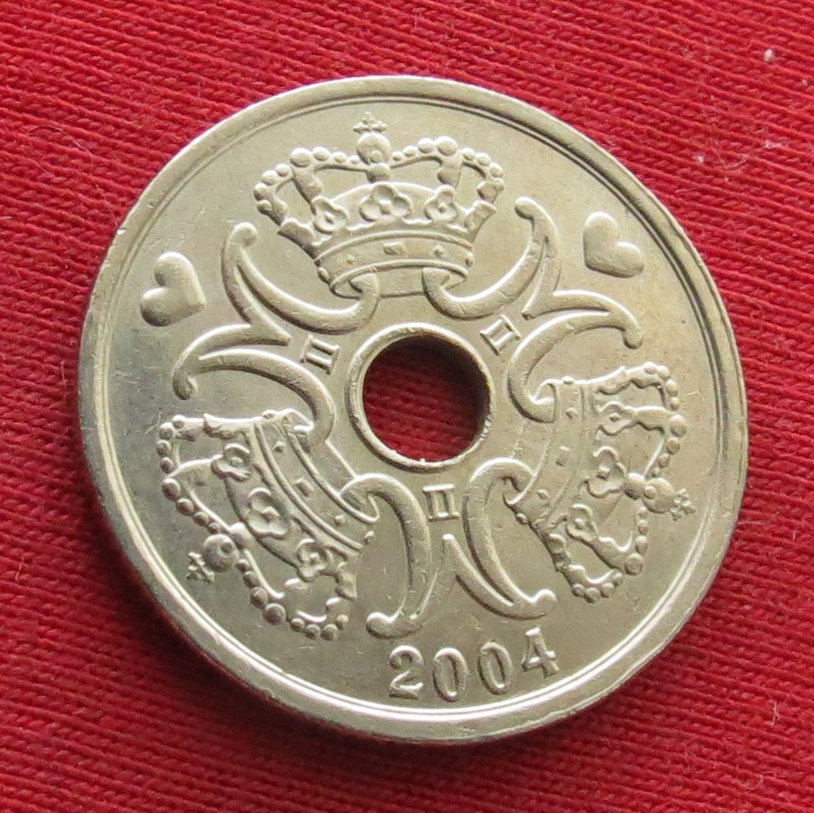  Denmark 2 kroner 2004   