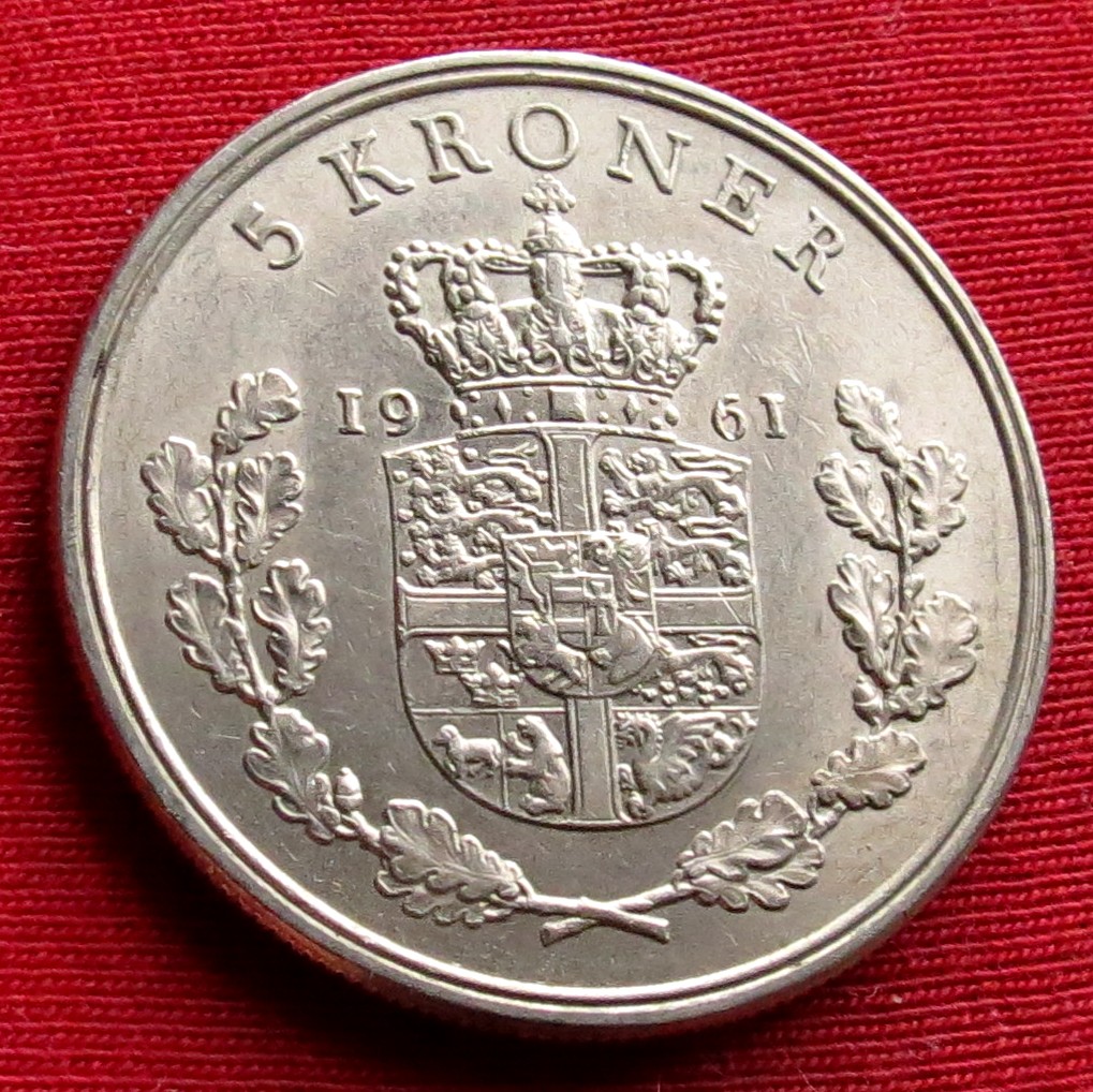 Dänemark 5 Kroner 1961