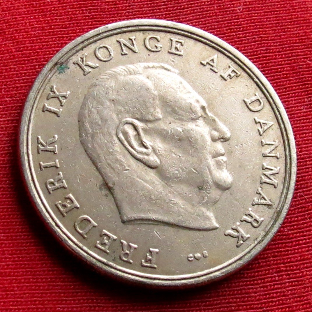  Dänemark 5 Kroner 1967   