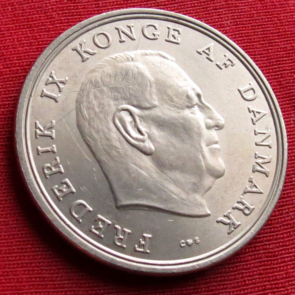  Dänemark 5 Kroner 1968   