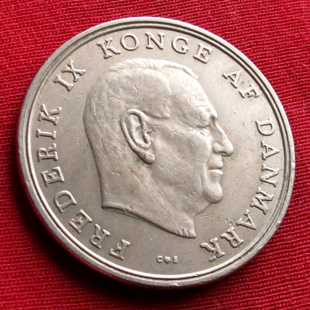  Dänemark 5 Kroner 1970   