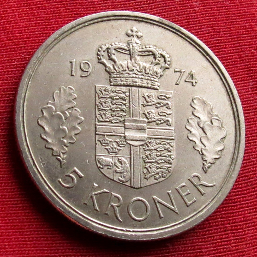 Dänemark 5 Kroner 1974