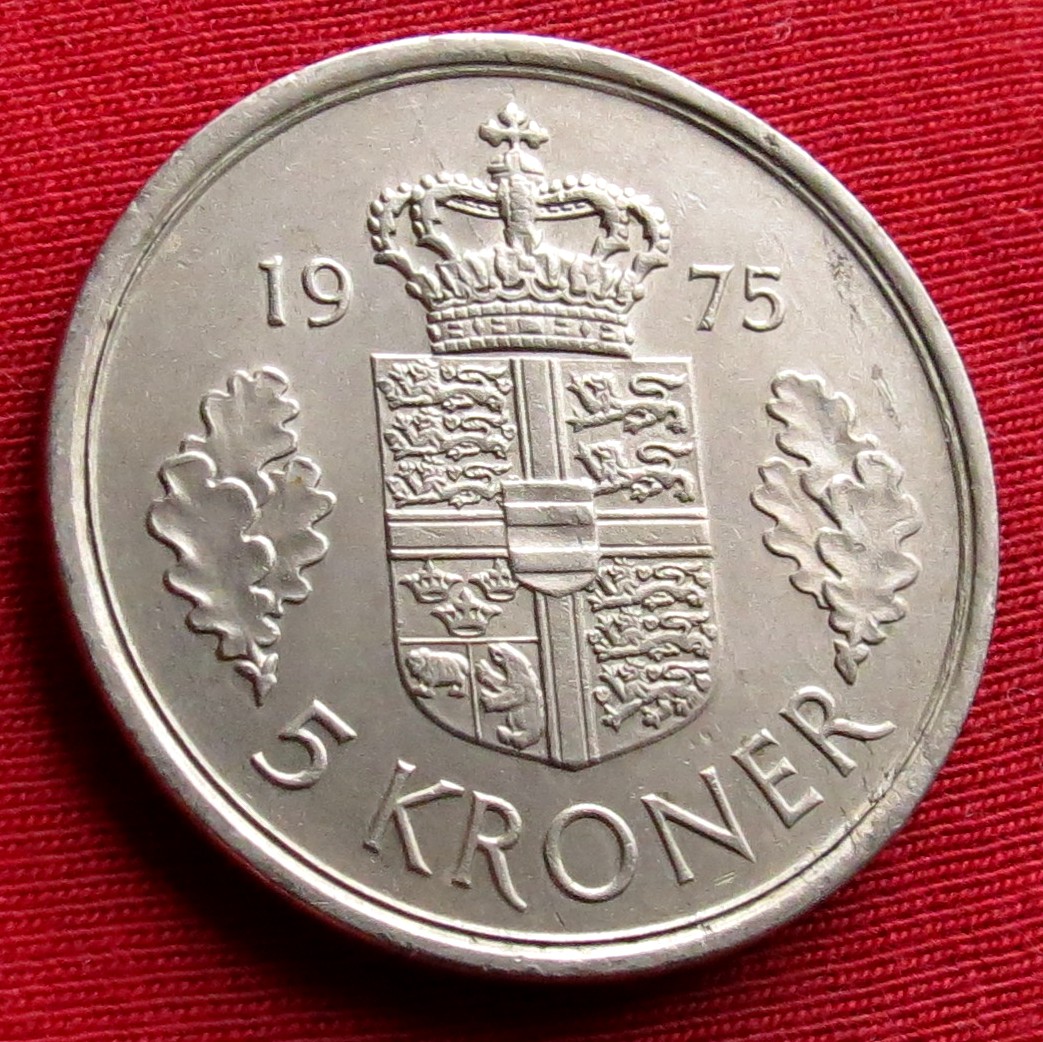 Dänemark 5 Kroner 1975 #2