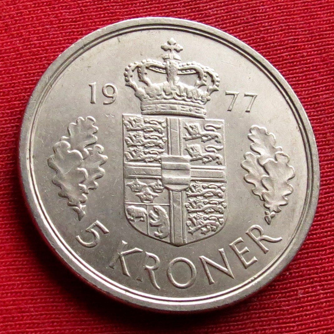 Dänemark 5 Kroner 1977