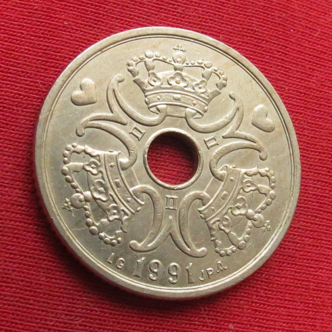  Dänemark 5 Kroner 1991   