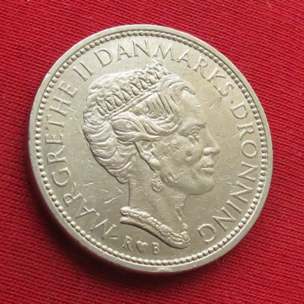  Denmark 10 kroner 1984   